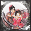 City Hunter Can Badge Pins #4 Ryo Saeba Kaori Makimura JAPAN Hojo Tsukasa Japanimedia Store FRONT