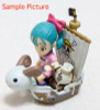 Dragon Ball Z x ONE PIECE Bulma 40th Dream Fusion Mini Figure JAPAN ANIME