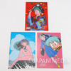 Retro Urusei Yatsura Post Card 3pc Set / Lum / Ten