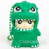 Tottoko Hamtaro x Godzilla GOZIHAMU-KUN Soft Vinyl Figure Ballchain