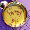 Evangelion Shinji Ikari Metal Mascot Strap EXHIBITION LIMITED