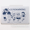 Gundam Wing Pass Card Case + 12 Cards JAPAN