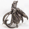 Dragon Quest Metal Charm Keychain Nelgel the Netherlord SQEX TOYS JAPAN WARRIOR