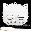 Gintama Ginneko (Cat) Pouch bag with Tail JAPAN