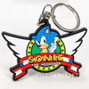 Sonic The Hedgehog Rubber Mascot Keychain #6 Title Screen /SEGA