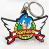 Sonic The Hedgehog Rubber Mascot Keychain #6 Title Screen /SEGA Japanimedia Store FRONT