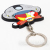 Sonic The Hedgehog Rubber Mascot Keychain #7 Dr. Eggman /SEGA