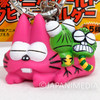 Genius Tensai Bakabon Nyarome & Beshi & Kemupasu Sofubi Figure Keychain