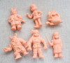 [JUNK ITEM] Dragon Ball Mini Rubber Figure Set Bandai 1986 JAPAN ANIME MANGA