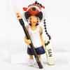 RARE! Princess Mononoke San Figure Ballchain Ghibli Hayao Miyazaki Japanimedia Store  2