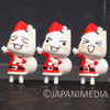 Sony Cat Doko Demo Issyo TORO INOUE Santa Costume Miniature Figure 3pc Set #1
