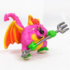 Retro RARE! Dragon Quest Arc Demon Miniature Figure WARRIOR