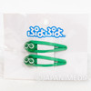 PUYO PUYO Green Hair Snap Clip 2pc Set