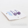 PUYO PUYO Purple Hair Snap Clip 2pc Set