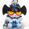 Retro RARE Devilman Petit Mascot Figure Keychain Blue Nagai SK JAPAN