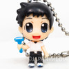 Evangelion x Schick Promotion Shinji Ikari Figure Ballchain JAPAN ANIME