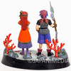 RARE! Chrono Cross Serge vs Leena Diorama Figure JAPAN GAME NOBOX