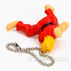 Retro RARE Street Fighter 2 Ken Mini Figure Ballchain JAPAN GAME CAPCOM