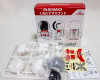 HONDA Asimo Mascot Model Kit Figure Red Robot Android BANDAI JAPAN