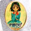 Mamotte Shugogetten Kaori Aihara Metal Pins JAPAN ANIME Japanimedia Store FRONT