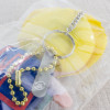 RARE! HUNTER x HUNTER Kurapika Mini Plush Doll Keychain JAPAN ANIME FIGURE