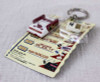 Nintendo Game Console History Miniature Figure Key Chain Famicom + RF Switch