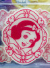 Disney Snow White Lumina Shower Glow in Dark Sticker JAPAN ANIME