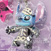 Disney Stitch Strap Halloween Skeleton Ver. Mascot Figure Banpresto JAPAN ANIME