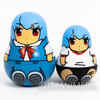 RARE! Evangelion Rei Ayanami Matryoshka Figure SEGA JAPAN ANIME MANGA