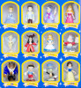 Disney Characters Chibi Chara Parade Vol.1 Mascot Figure 24pc set Tomy JAPAN [NEW]