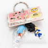 RARE! Dragon Ball Z Vegeta & Bulma Pair Figure Key Chain JAPAN Japanimedia Store 4
