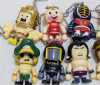 Complete Set of 16 Kinnikuman Panson Mini Figure Key holder Chain JAPAN ANIME