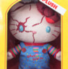 Hello Kitty x Chucky Child's Play 2 Plush Doll 11" Sanrio USJ JAPAN Limited Japanimedia Store FRONT