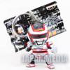 Kyojuu Tokusou Juspion Toei Metal Hero Mascot Figure Key Chain JAPAN TOKUSATSU