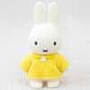 Miffy Flocking Figure Doll Yellow one-piece dress Sekiguchi Dick Bruno JAPAN