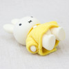 Miffy Flocking Figure Doll Yellow one-piece dress Sekiguchi Dick Bruno JAPAN