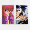 Yu Yu Hakusho Laminated Card 8pc Set Hiei Kurama Yusuke JAPAN ANIME MANGA