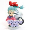 RARE! Dragon Ball Amazing Arts Bust Figure Bulma Motorcycle Bandai JAPAN ANIME