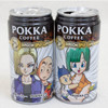 Dragon Ball Can Pokka Coffee Android 18 Krillin + Bulma Baby Trunks JAPAN ANIME