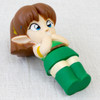 RARE! Record of Lodoss War Leaf Soft Vinyl Model Mini Figure Kaiyodo JAPAN