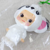 Jungle Emperor Leo Squeeze Figure Rose O'neill Kewpie Kewsion Keychain JAPAN