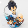 Dragon Ball Z Vegeta Gohan Krillin Mascot Figure Clear type Key Chain JAPAN