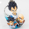 Dragon Ball Z Vegeta Gohan Krillin Mascot Figure Clear type Key Chain JAPAN Japanimedia Store FRONT