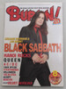 2005/08 BURRN! Japan Magazine BLACK SABBATH/ACCEPT/HAMMER FALL/HANOI ROCKS/AC/DC
