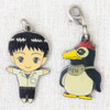 Evangelion Shinji Ikari & Penpen Penguin Metal Charm Set JAPAN ANIME
