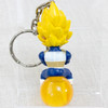 Dragon Ball Z Super Saiyan Vegeta Chara Petit Figure Key Chain JAPAN ANIME MANGA