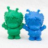 Retro RARE Dr. Slump Arale Chan & Gatchan Mini Eraser Figure 6pc Set JAPAN ANIME