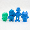 Retro RARE Dr. Slump Arale Chan & Gatchan Taro Mini Eraser Figure 4pc Set