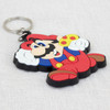 Super Mario Bros. Rubber Mascot Key Chain JAPAN NES FAMICOM NINTENDO