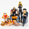 Complete Set Cowboy Bebop HGIF Gashapon Mini Figure [Spike/Jet/Ed & Ein/Faye/Julia] Bandai JAPAN ANIME MANGA